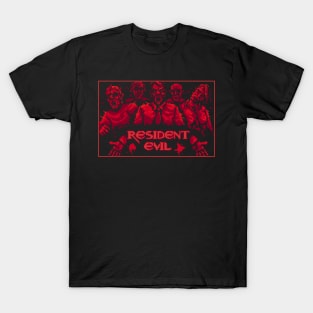 Resident Evil Pixel Art T-Shirt